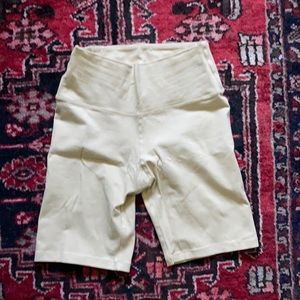 Indigoluna Biker Ananda Shorts -Gardenia NWOT
